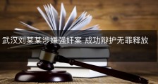 武汉刘某某涉嫌强奸案 成功辩护无罪释放