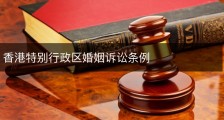 香港特别行政区婚姻诉讼条例